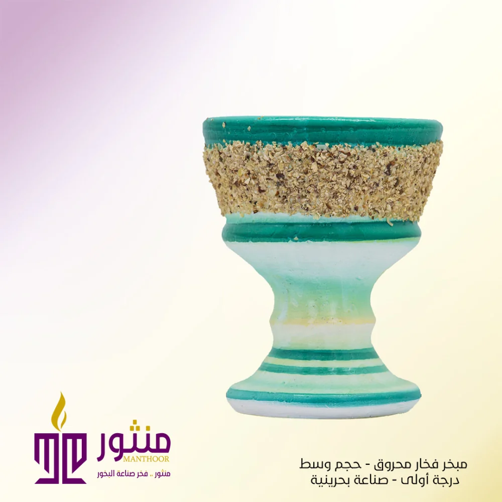 Burnt Clay Incense Burner – Light Green Color Burnt Clay Incense Burner – Light Green Color