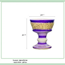 Burnt Clay Incense Burner – Light Purple Color